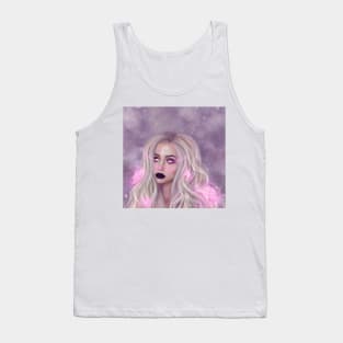 Flowers Demon Girl Tank Top